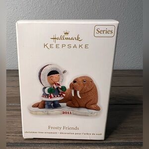 Hallmark NEW 2011 Christmas Ornament “Frosty Friends” is the 32nd in the series